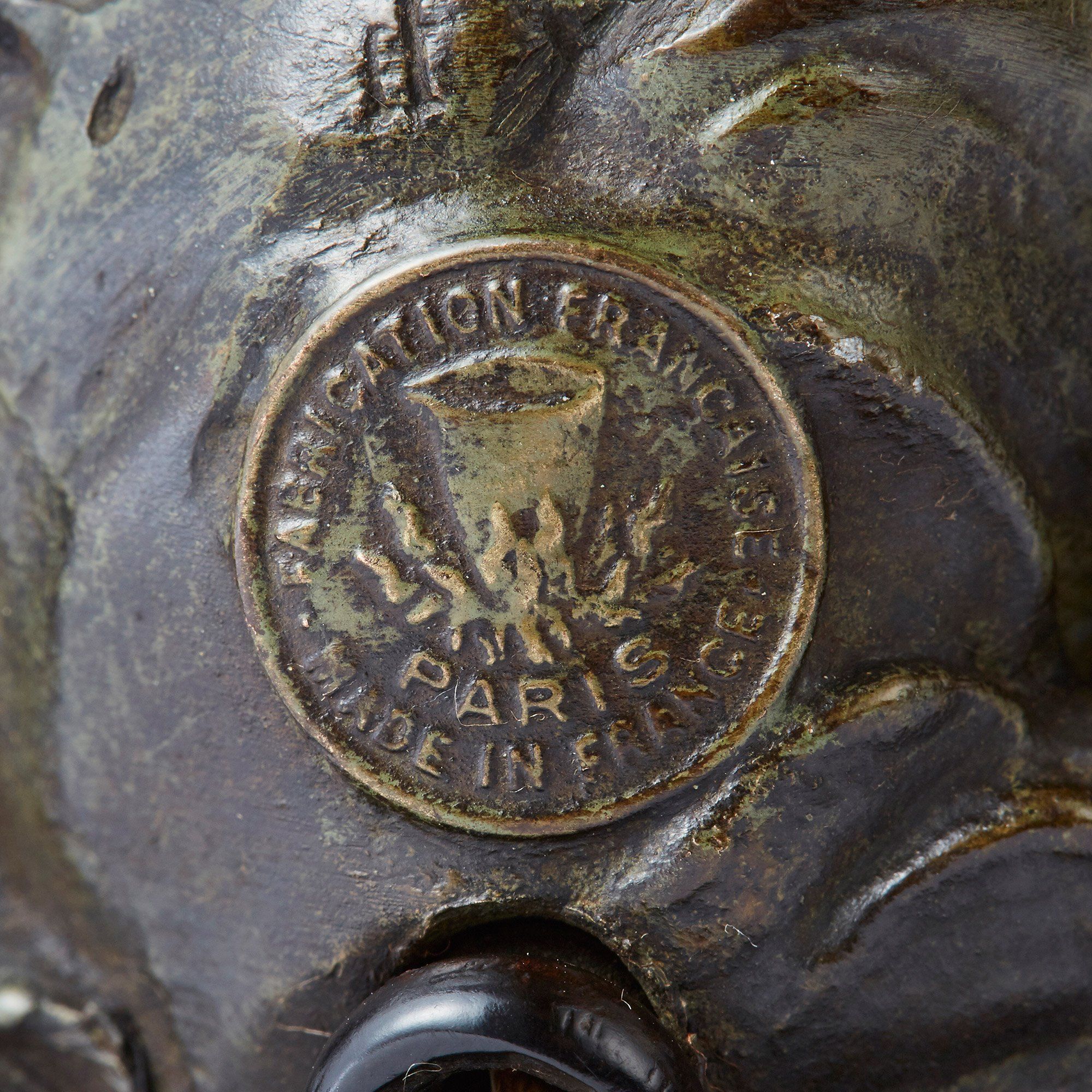 Pair Of French Antique Bronze Table Lamps With Cherubs Mayfair Gallery