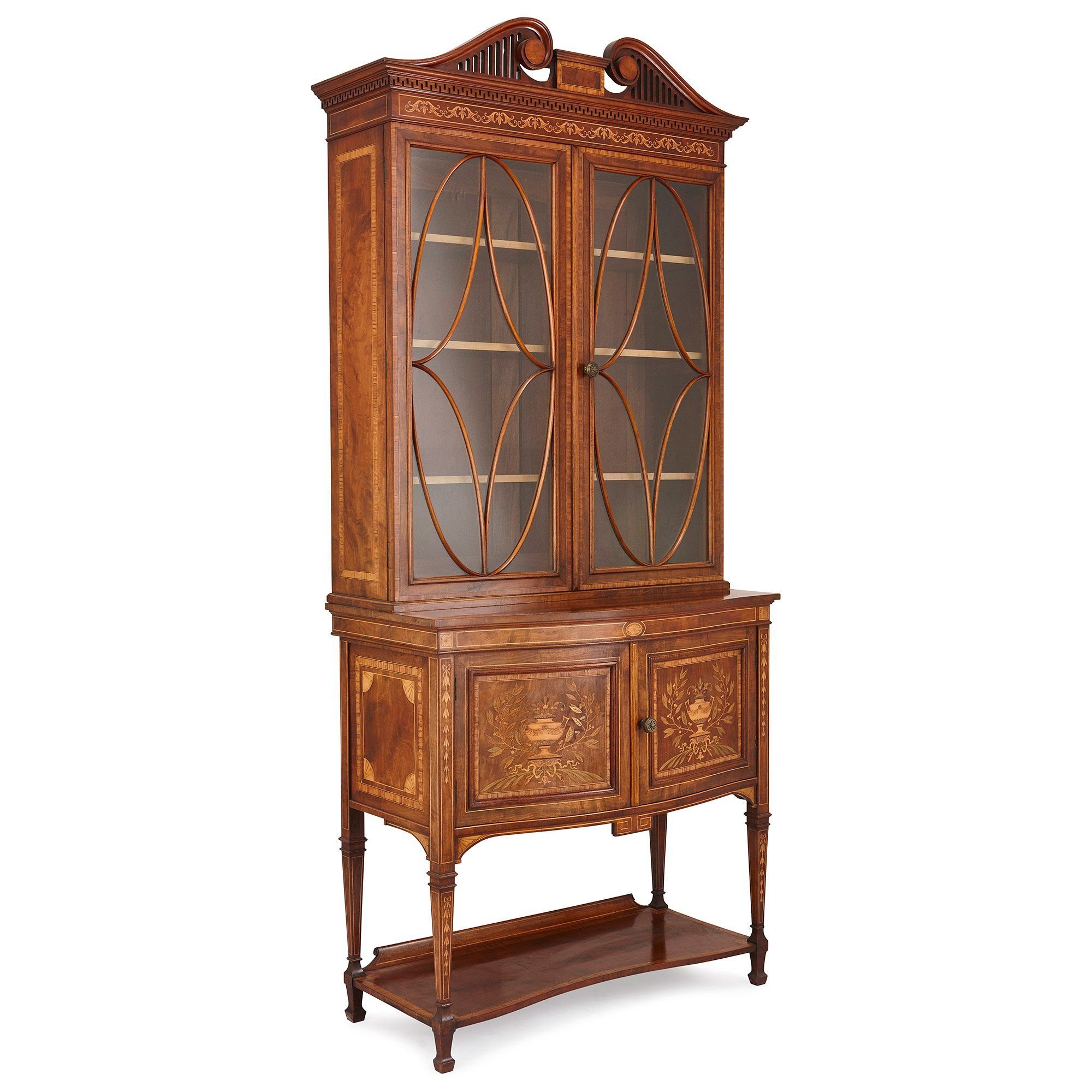 Victorian outlet glass cabinet