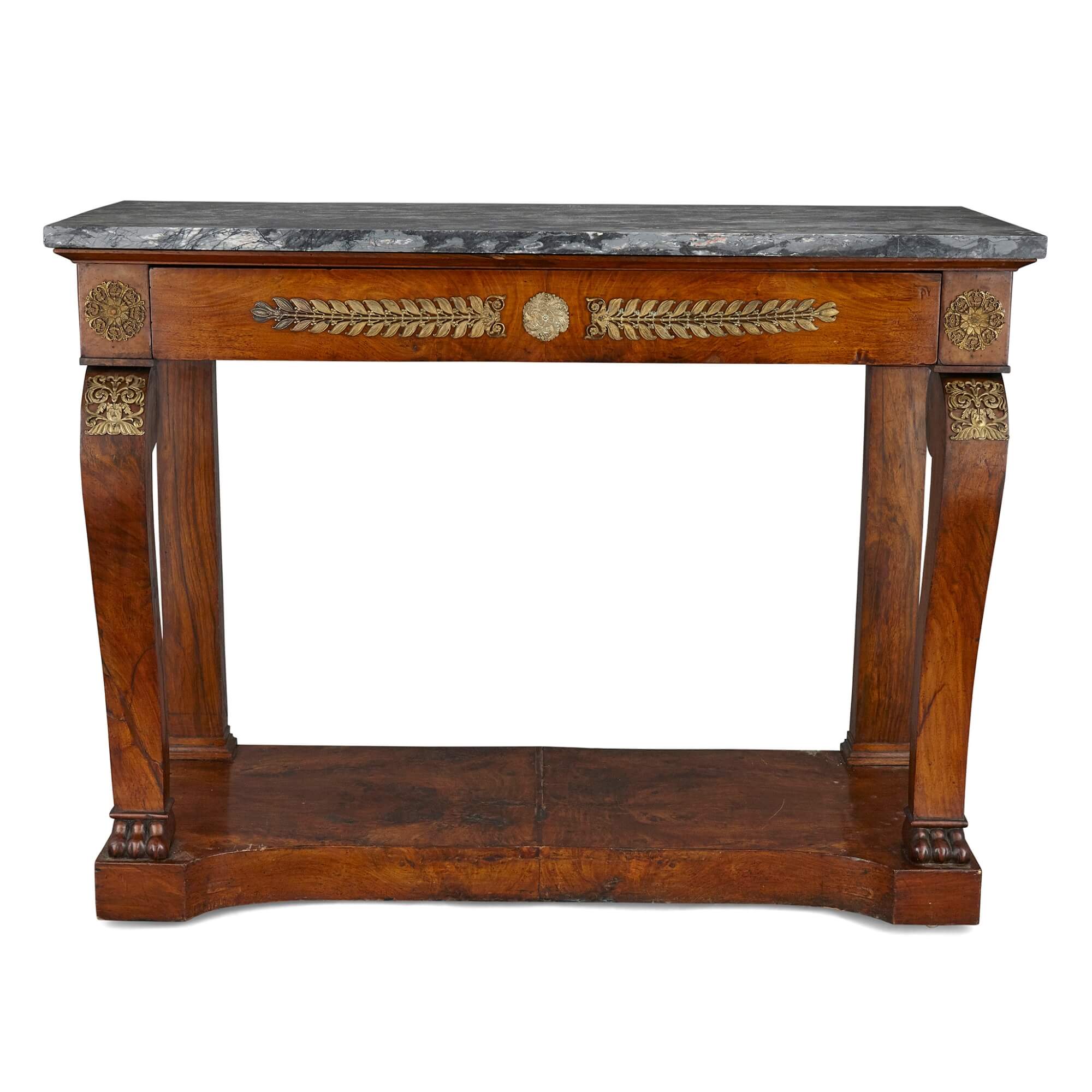Empire console table discount