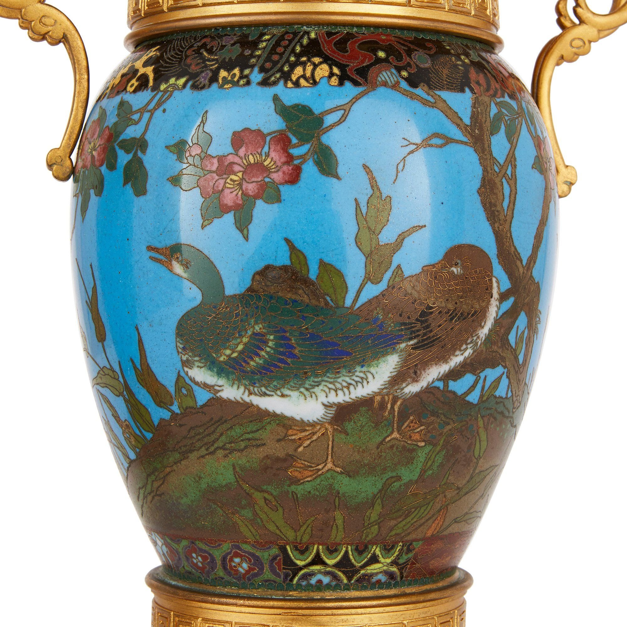 Antique Chinese Enamel Vases Pair | Antik Spalato Shop