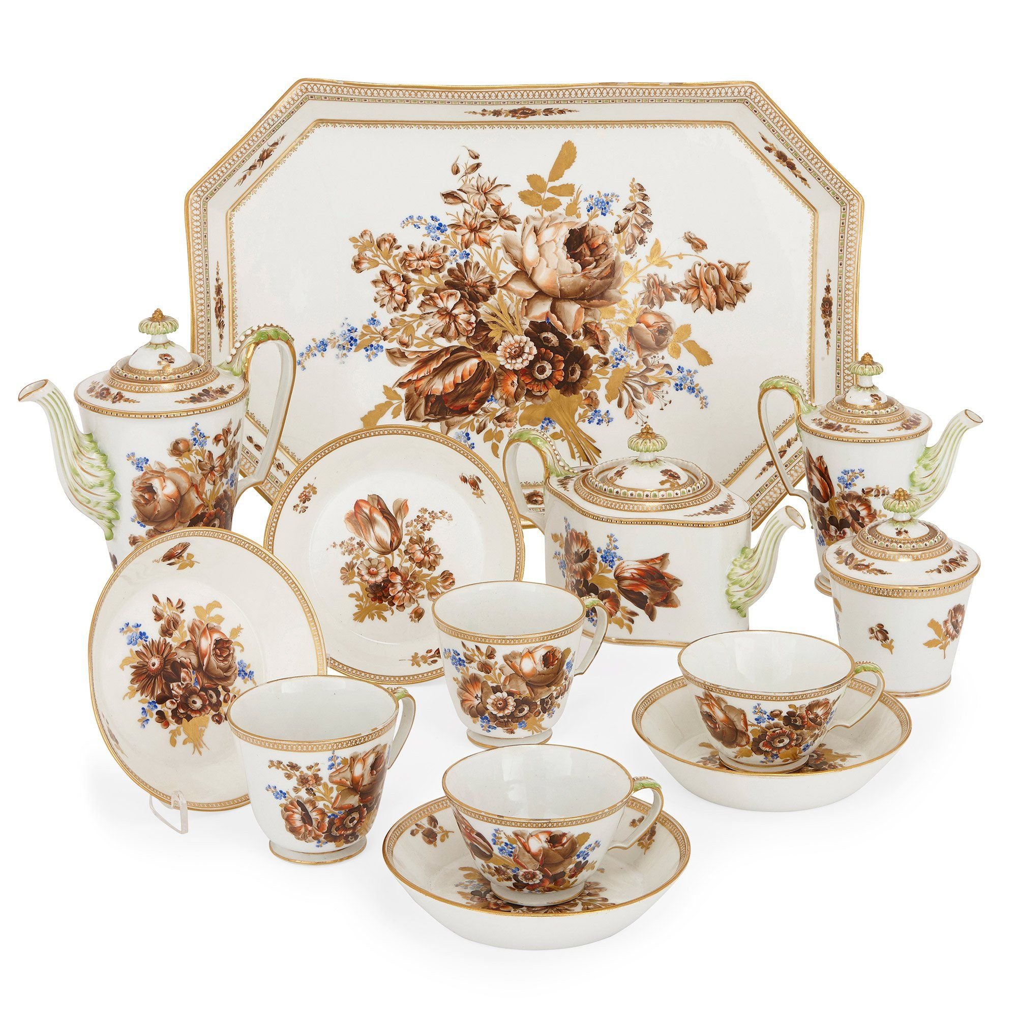 olivia porcelain tea set