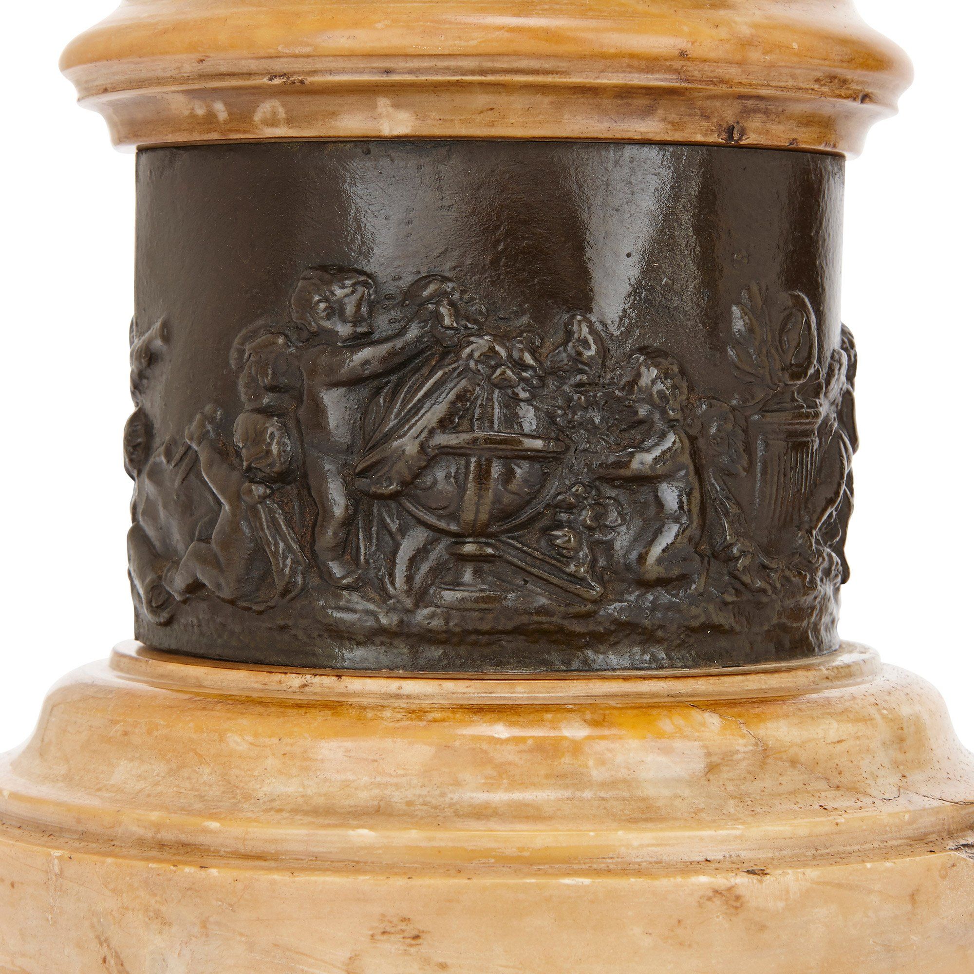 solid bronze figures