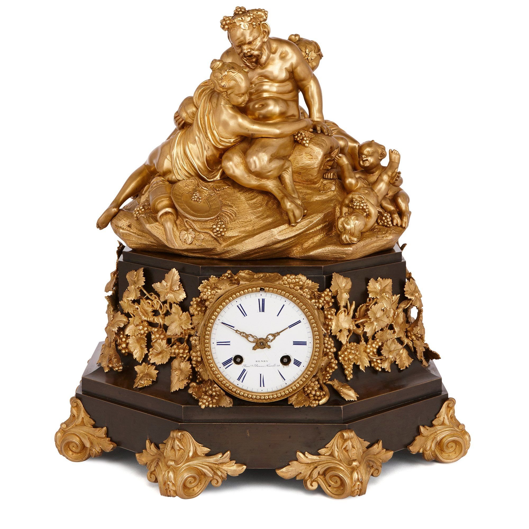 Mantel Clock 19 Century. Antique Mantel Clock. Mercury gilt Bronze Mantel Clock. Часы настольные 19 век. French hours