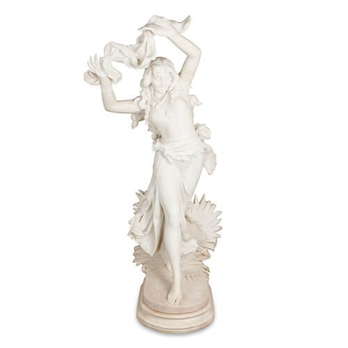 'Exotic Dancer', Salon Exhibition marble figure by Vichi