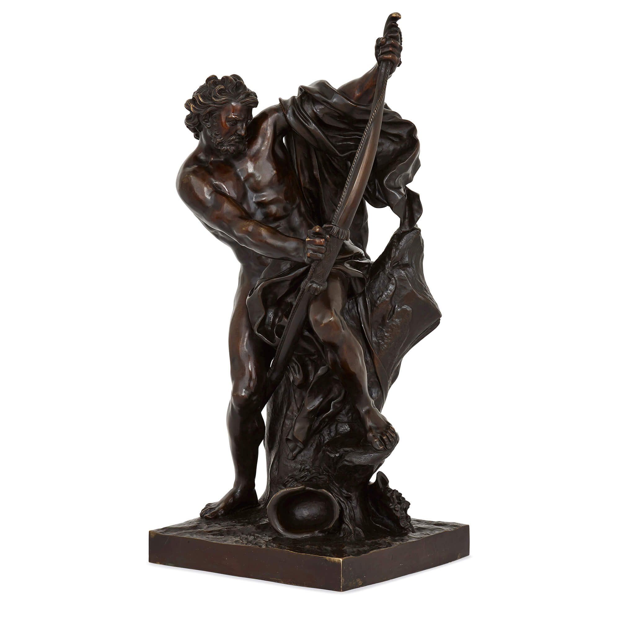 Antique French Bronze Figure Of Ulysses After Bousseau Mayfair Gallery Antique French Bronze Figure Of Ulysses After Bousseau Mayfair Gallery