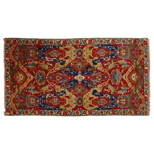 Large Caucasian style carpet, attributed to Tuduc 