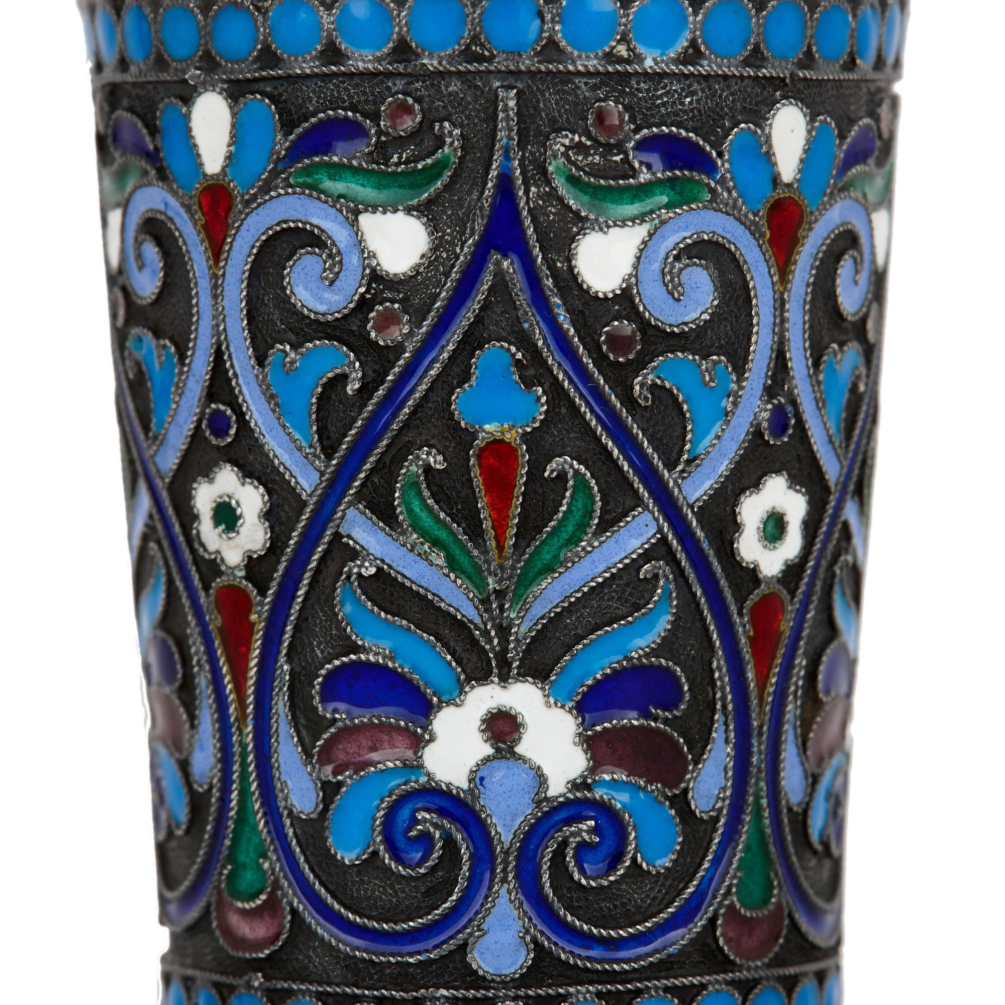 Silver enamel best sale
