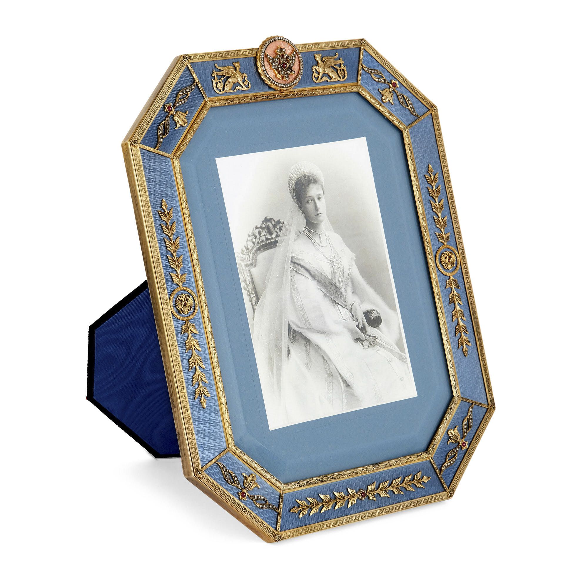 enamel picture frames