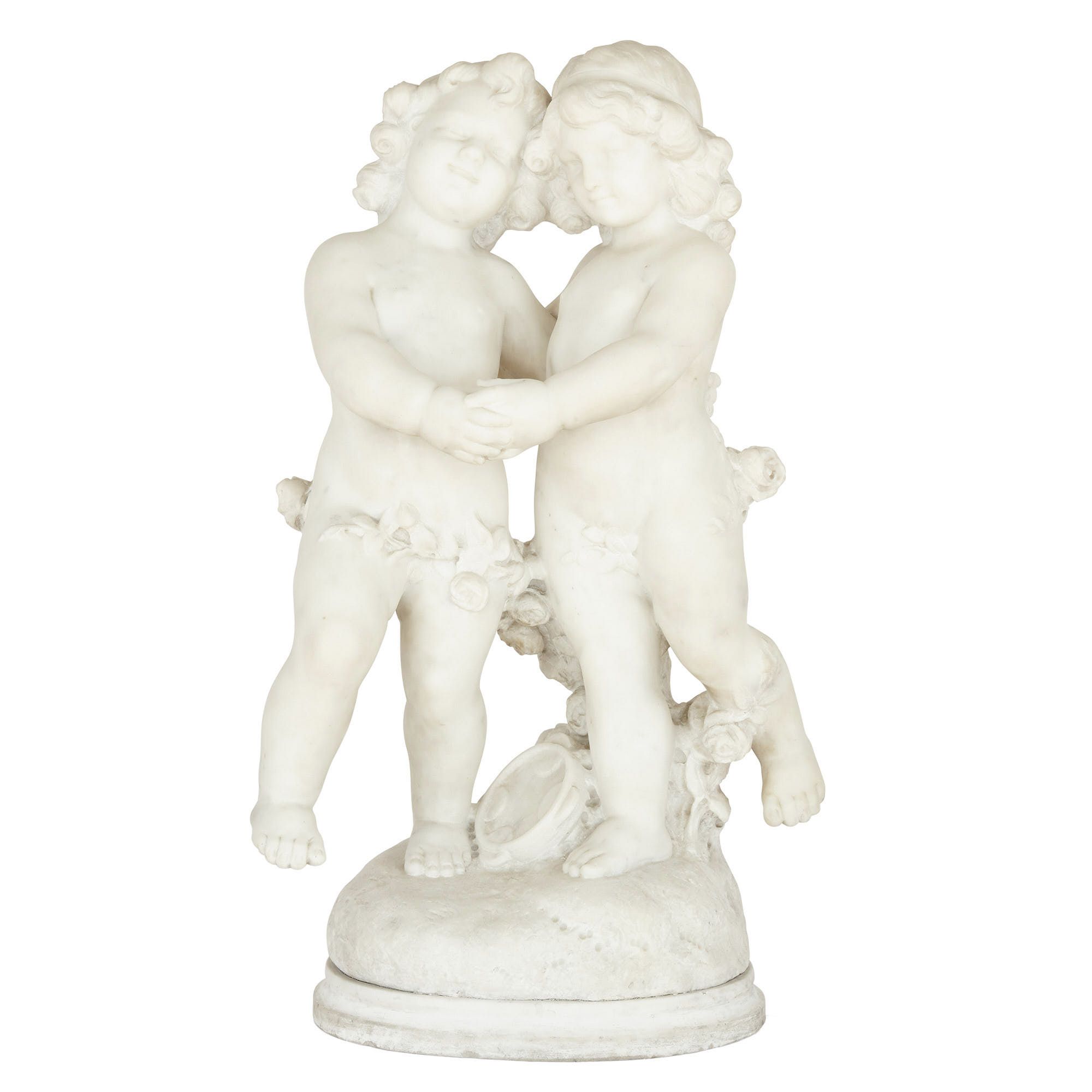 A Very Nice KISS Sign Collectible Glass Marble With Stand 