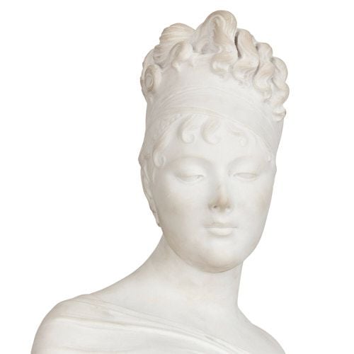 Marble bust of Madame Récamier after Chinard | Mayfair Gallery