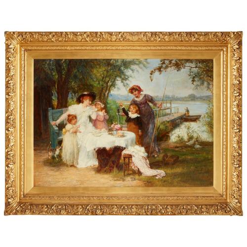 Antique painting deals