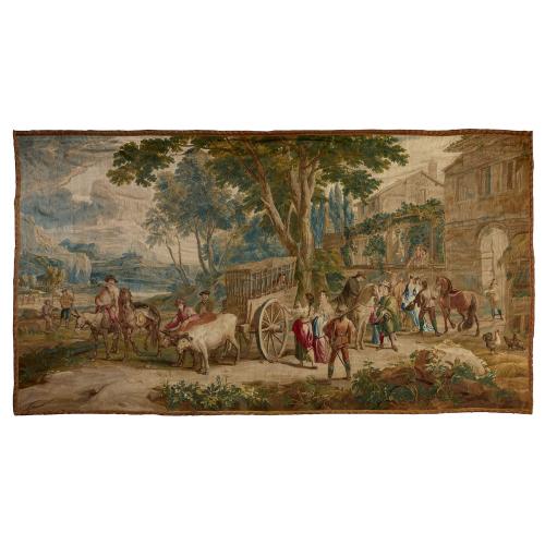 ‘The Enchantment of Don Quixote’, massive Flemish tapestry by Leyniers