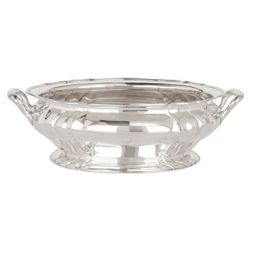 Antique German silver centrepiece bowl