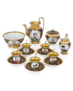 ミュージシャン the GazettE 19TH ANNIVERSARY TEA SET An Early 19th Century Russian porcelain tea set | Mayfair Gallery