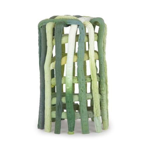 ‘Plastic Baroque Grid Stool’ by James Shaw 