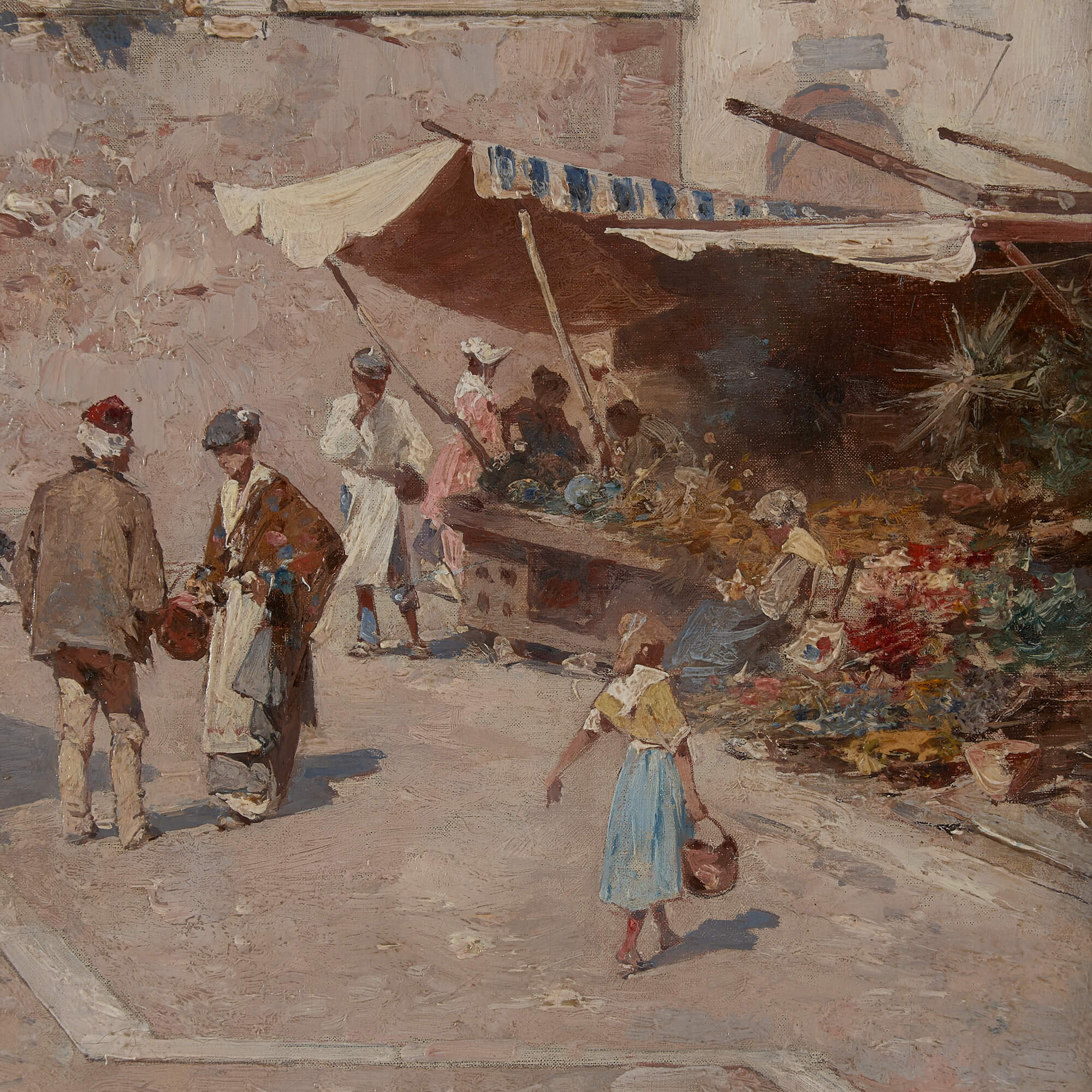 A View of the Palazzo Dario, Venice, by F. R. Unterberger