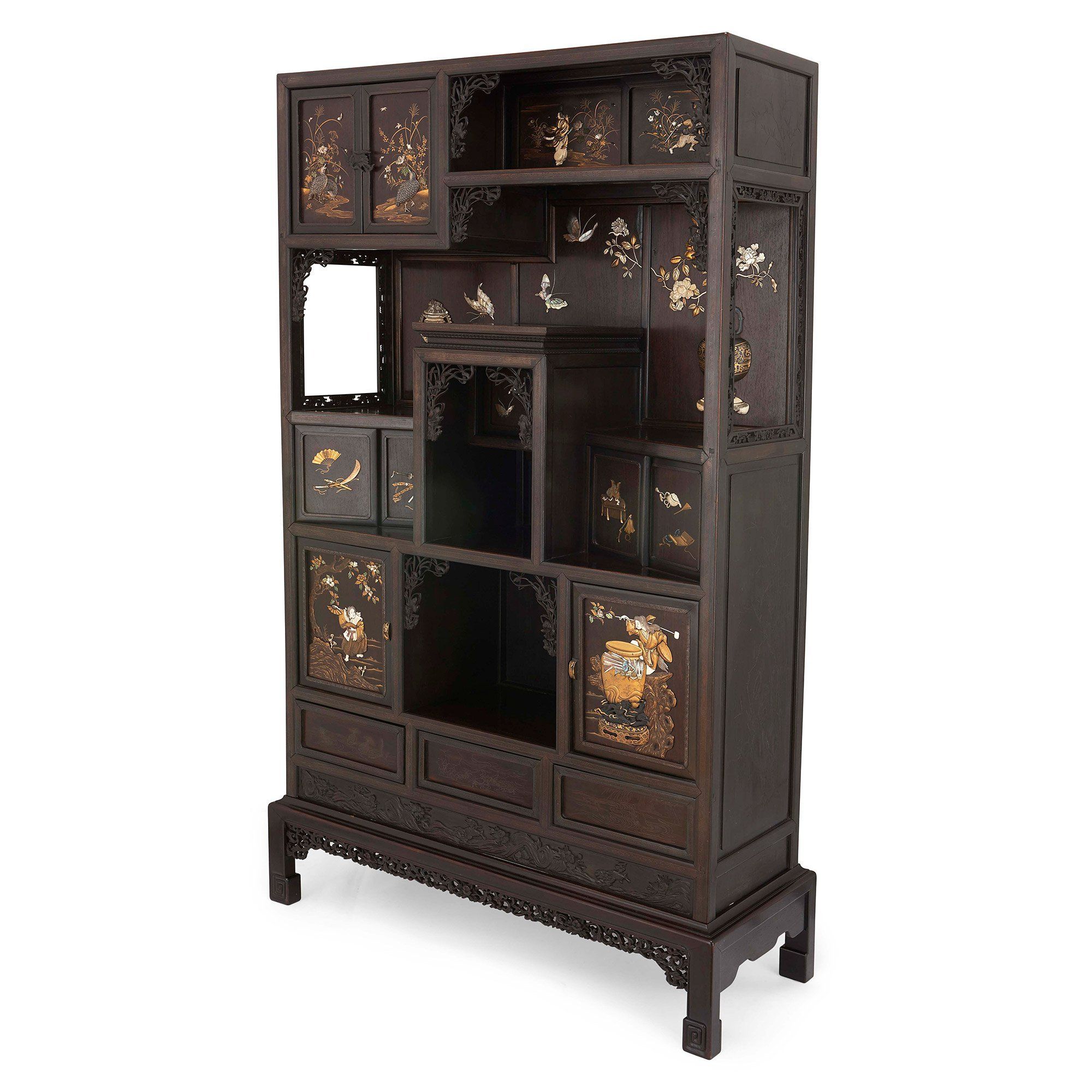 Yakusugi Burl Wood Plant Stand, Japan, 1950s for sale at Pamono