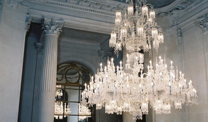 Baccarat 'Tuzla' Chandelier at the Baccarat Museum, Paris