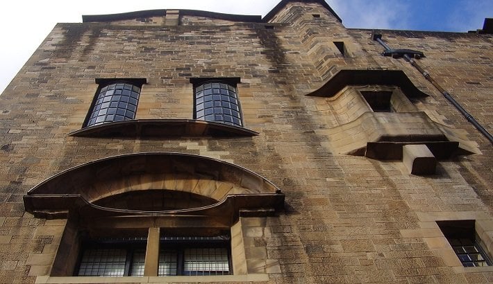 charles rennie mackintosh glasgow school of art facade