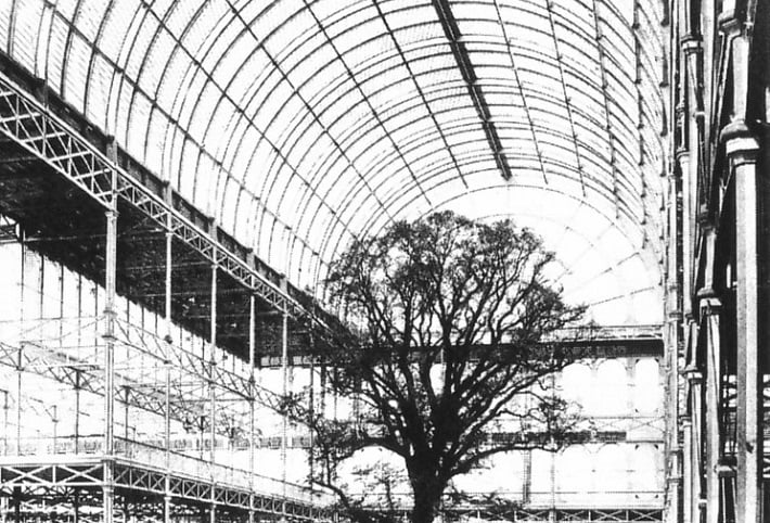 Interior of the Crystal Palace in 1851 Interior of the Crystal Palace in 1851