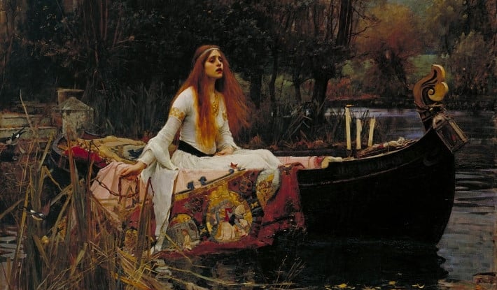 The Lady of Shalott by Waterhouse