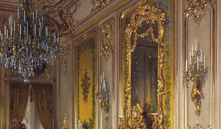 Mansion of Baron Stieglietz, drawing room