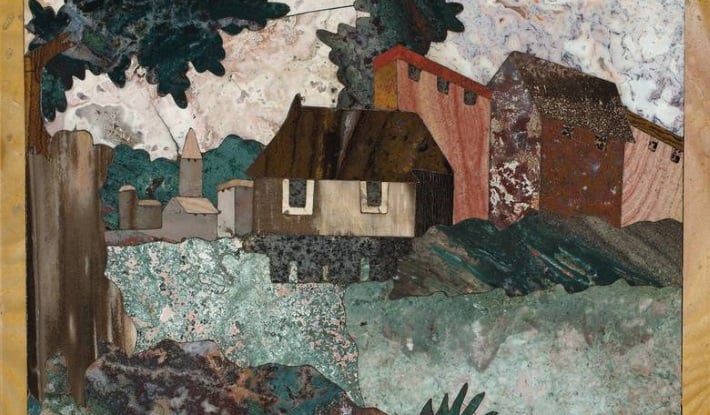 Pietra dura panel c. 1600
